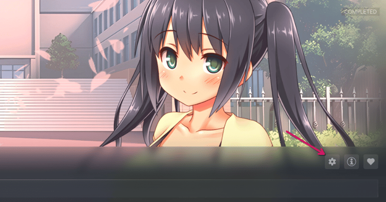 Steam properties window