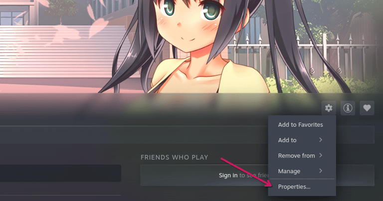 Language tab selection